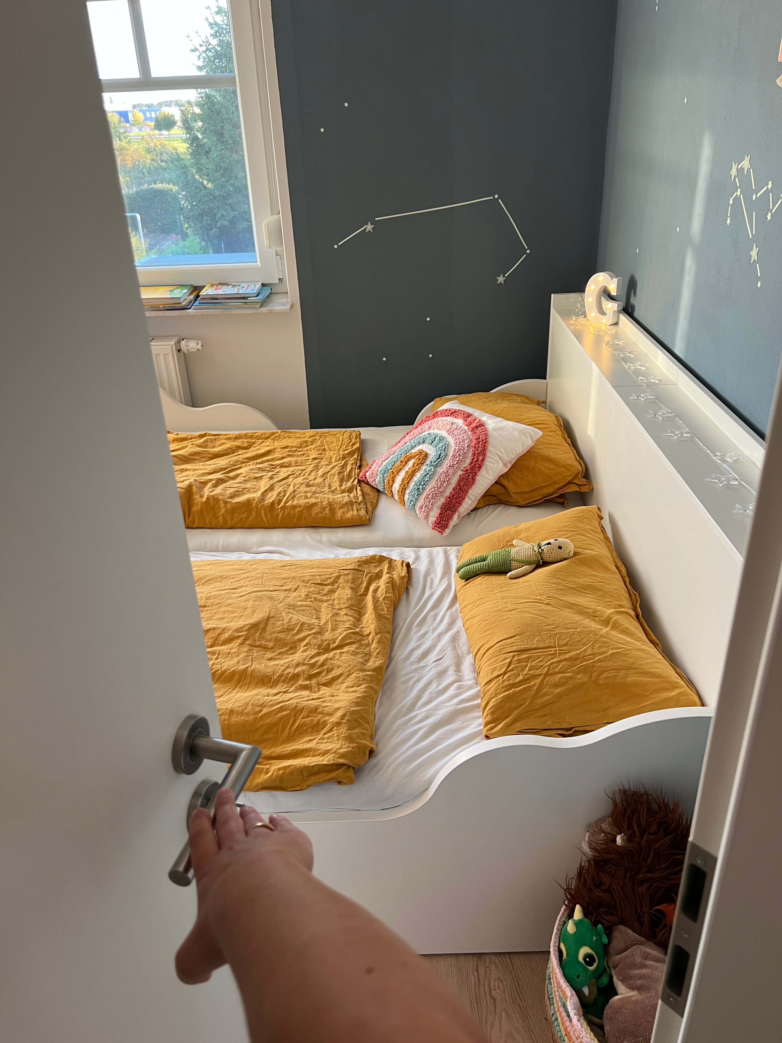 Schlafen im Geschwisterbett