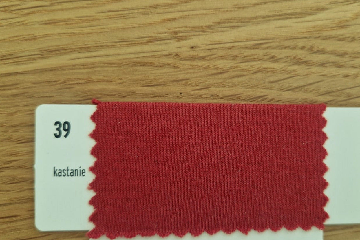 Rotes Bettlaken für Sonderlänge Familienbett #Farbe_39 kastanie