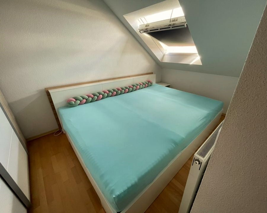 Eisblaues Bettlaken XXL von Liegewiese #Farbe_92 eisblau