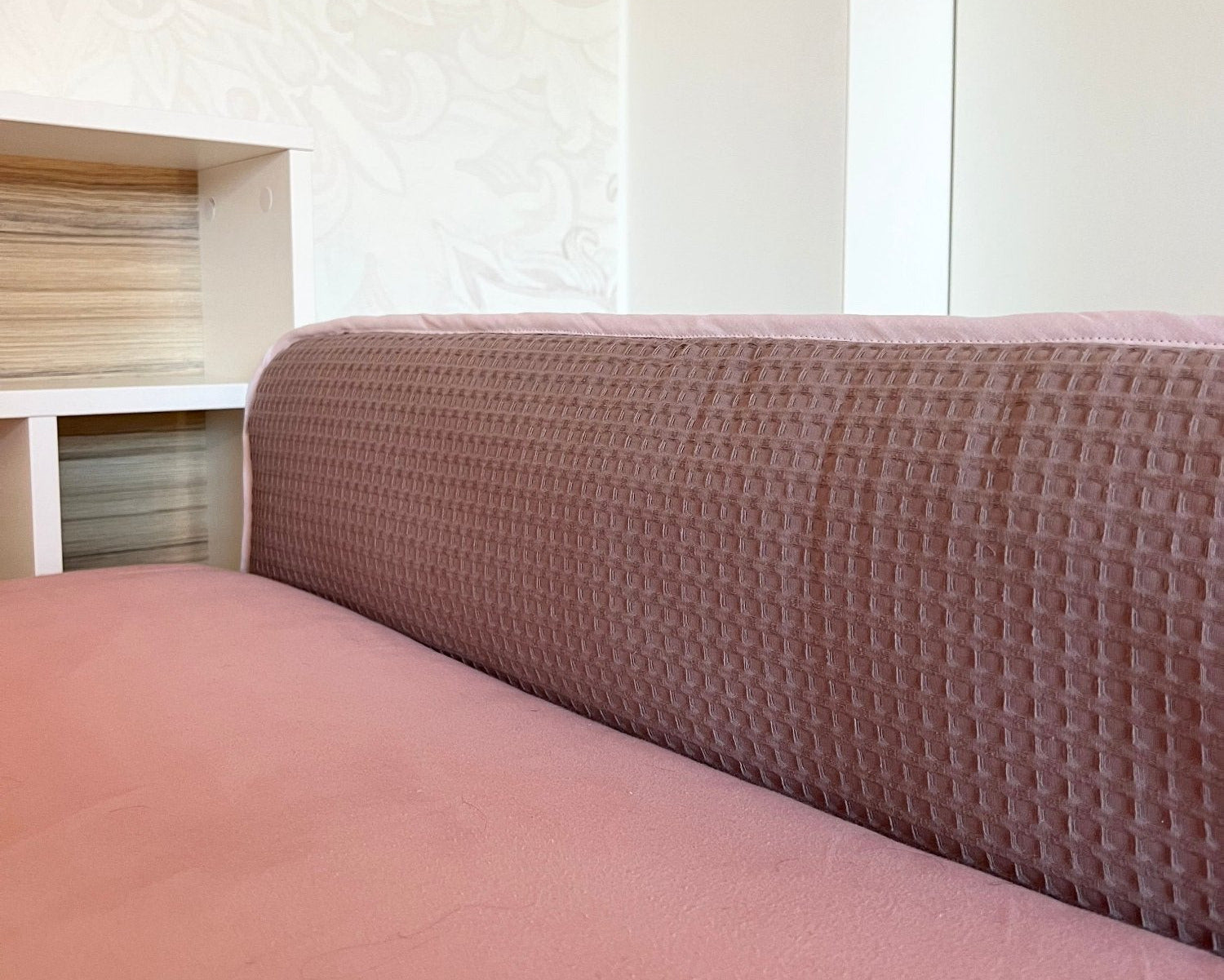 Polster Lavendel für den Liegewiese Rausfallschutz am Familienbett