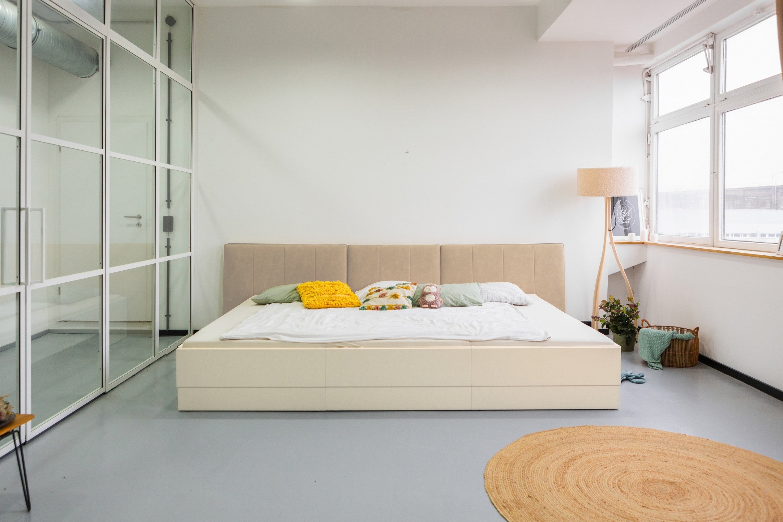 Extension Set for Lilia Family Bed with vegan Leather
