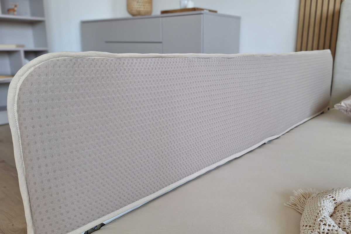 'Almond beige / Cashmere grey' Cover for Liegewiese Bed Rail