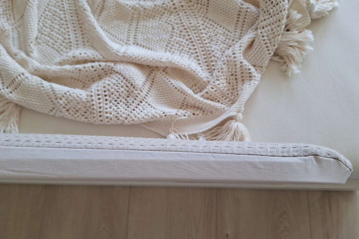 'Almond beige / Cashmere grey' Cover for Liegewiese Bed Rail