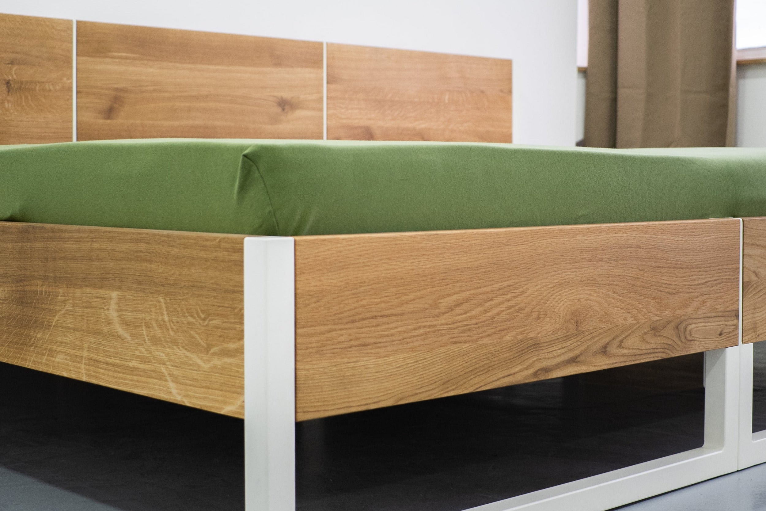 Liegewiese Spannbettlaken in grün #Farbe_87 bambus