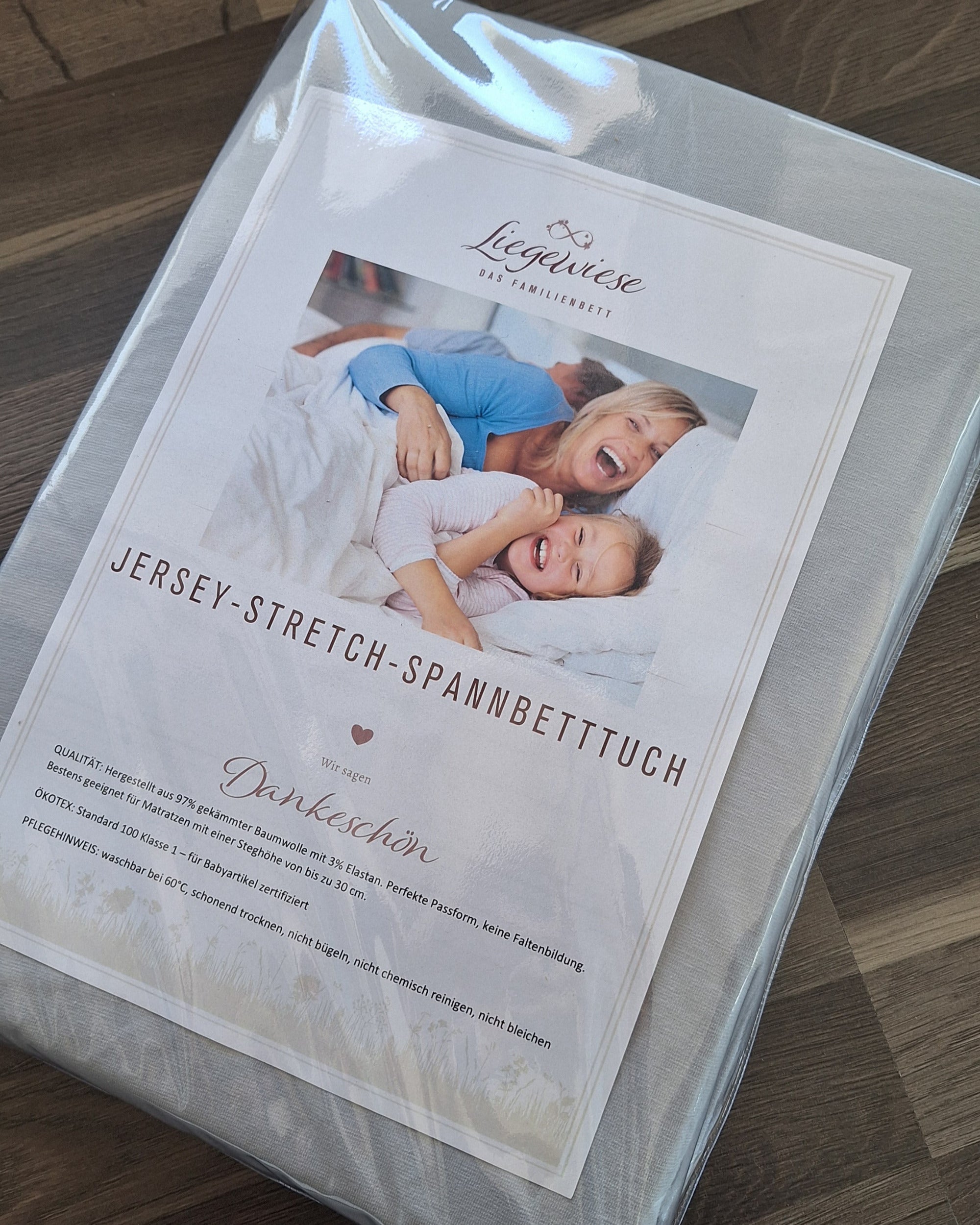 Silberfarbenes Bettlaken hellgrau für Familienbett #Farbe_47 silber