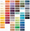 Farbübersichtskarte für Liegewiese Spannbettlaken Auswahl