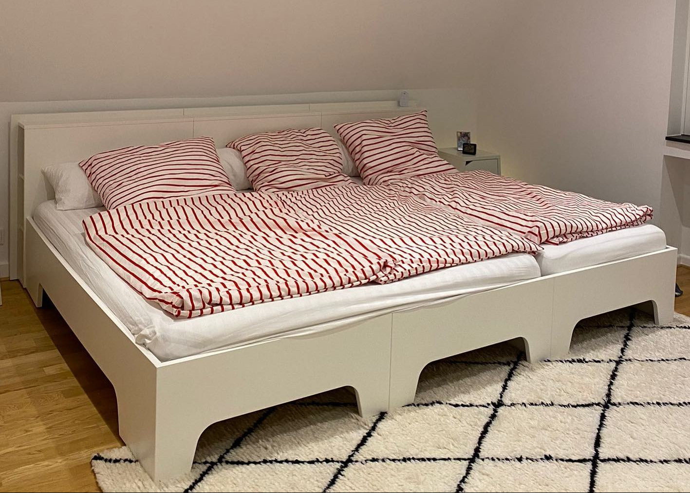 Liegewiese Familienbett Salvia in weiß