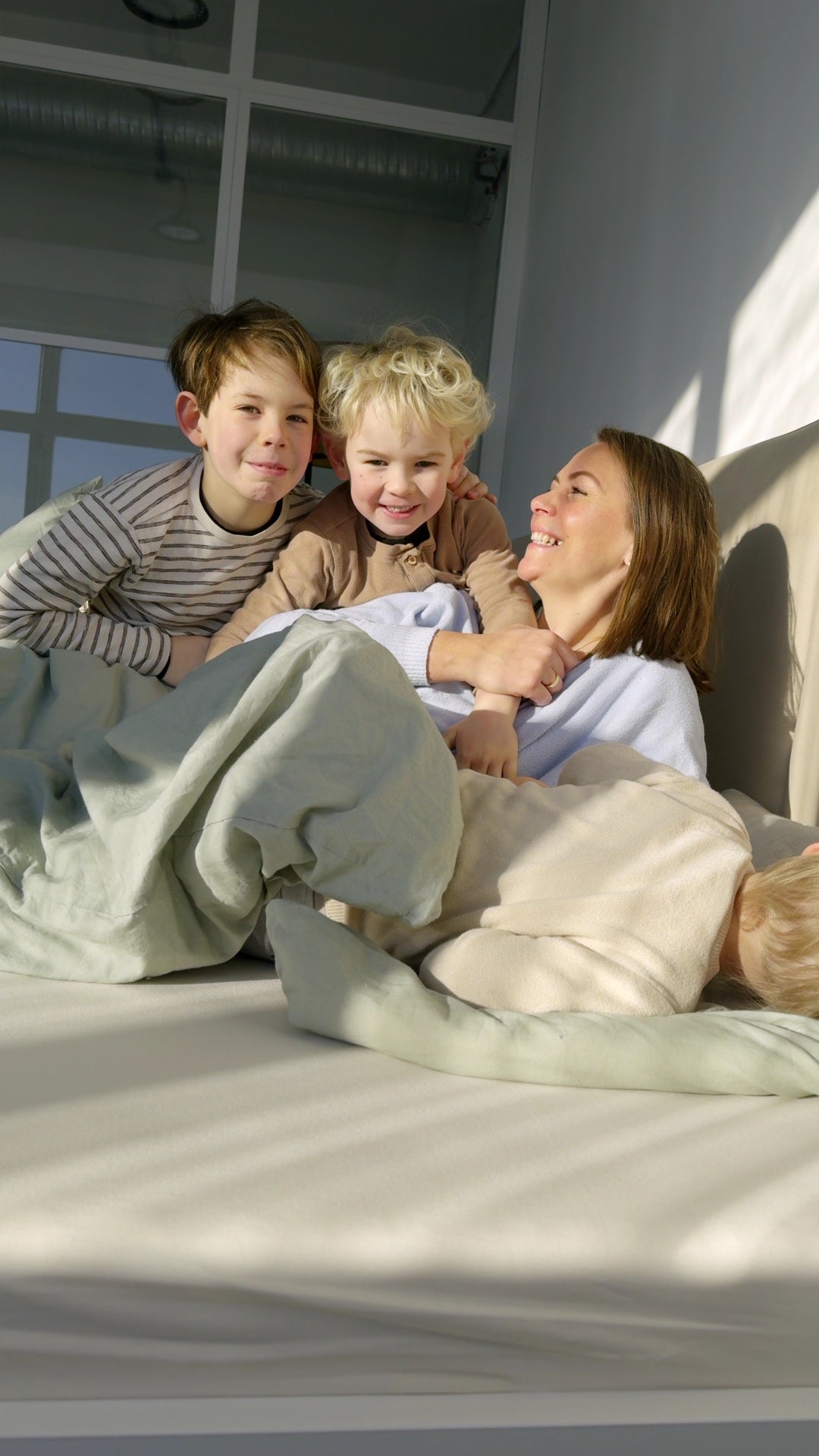 Wie lange schlafen Kinder im Familienbett?