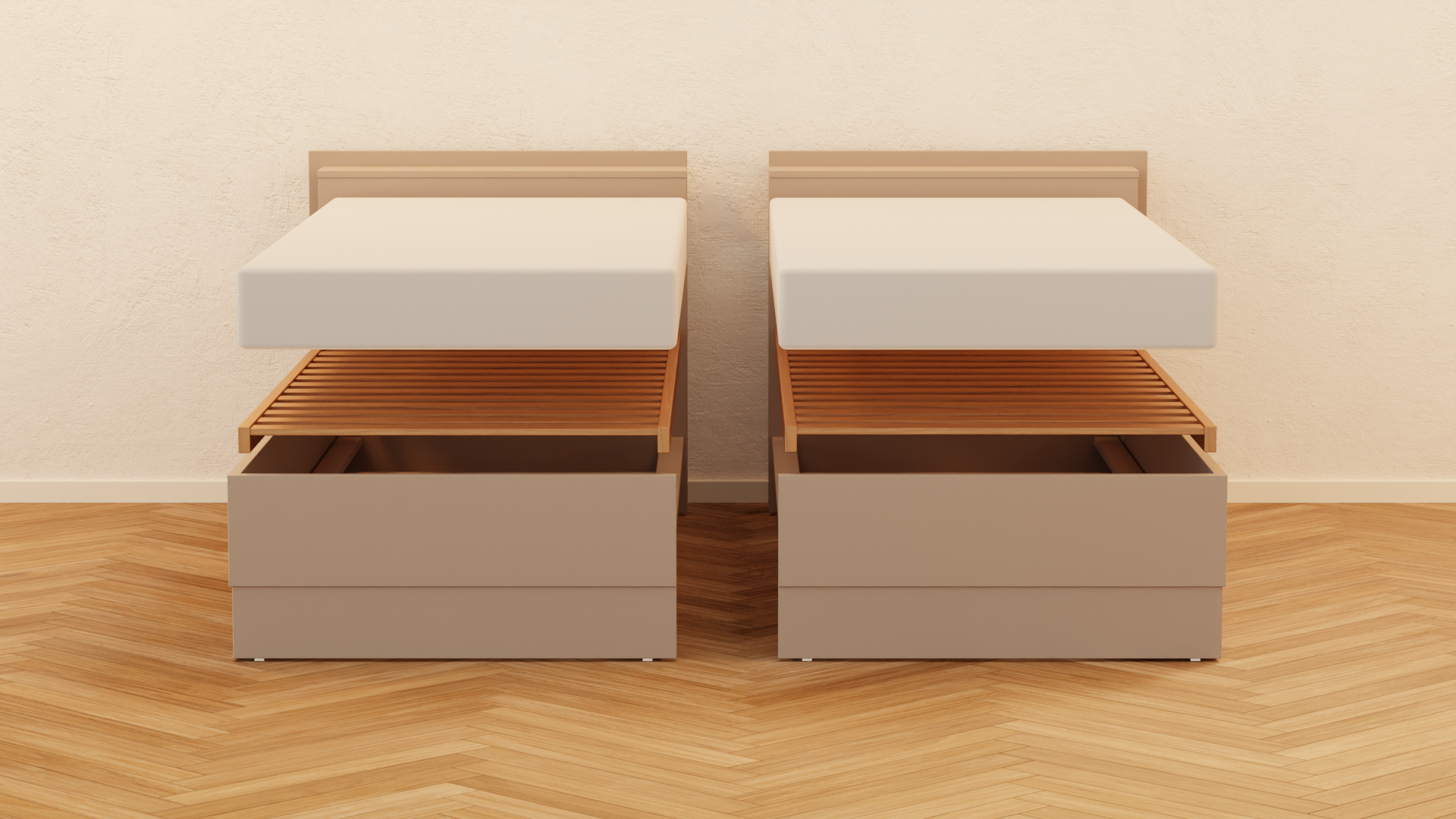 Sonderanfertigung: Modulanpassung zu anderen Lattenrostgrößen