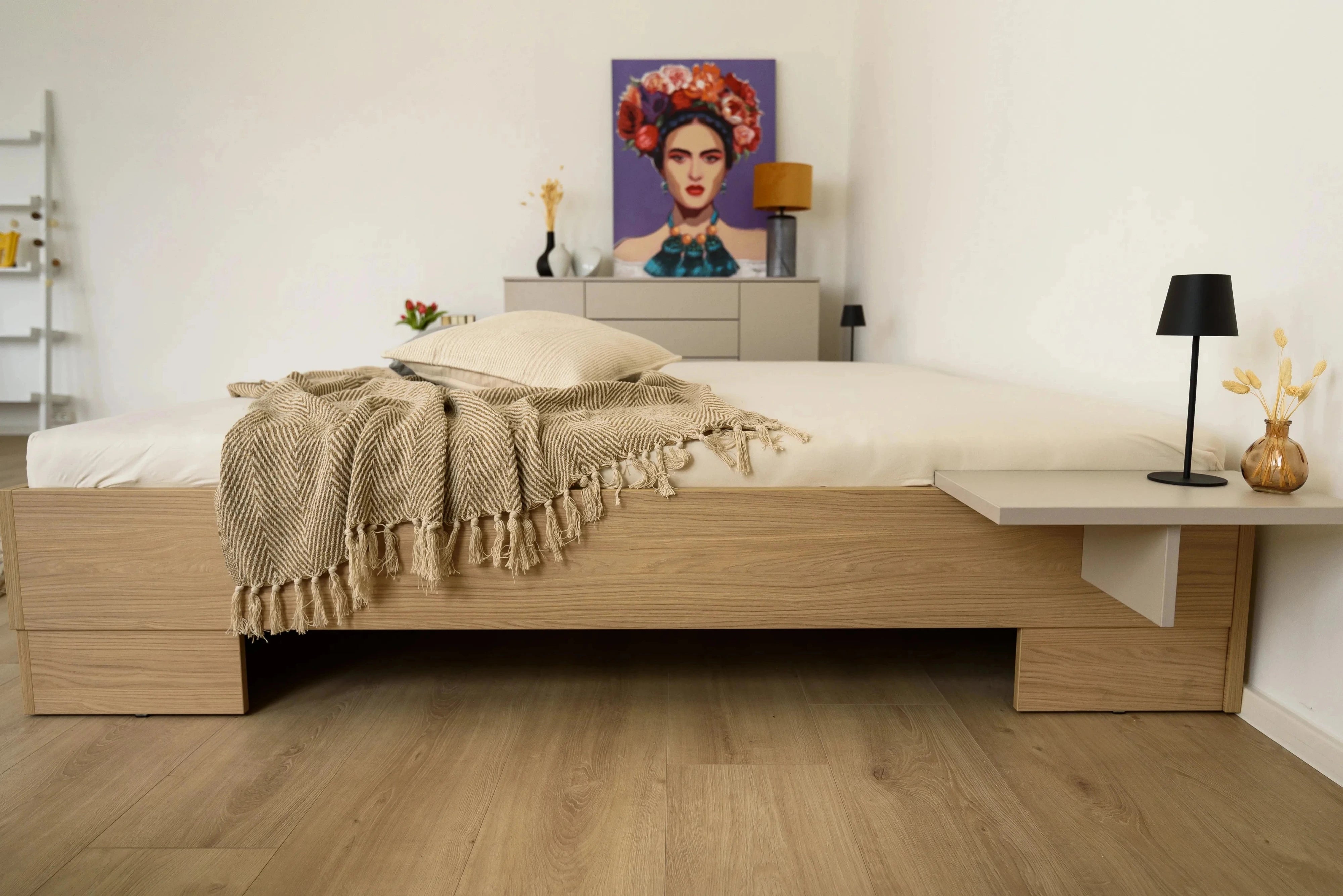 Seitenansicht vom Familienbett Iris