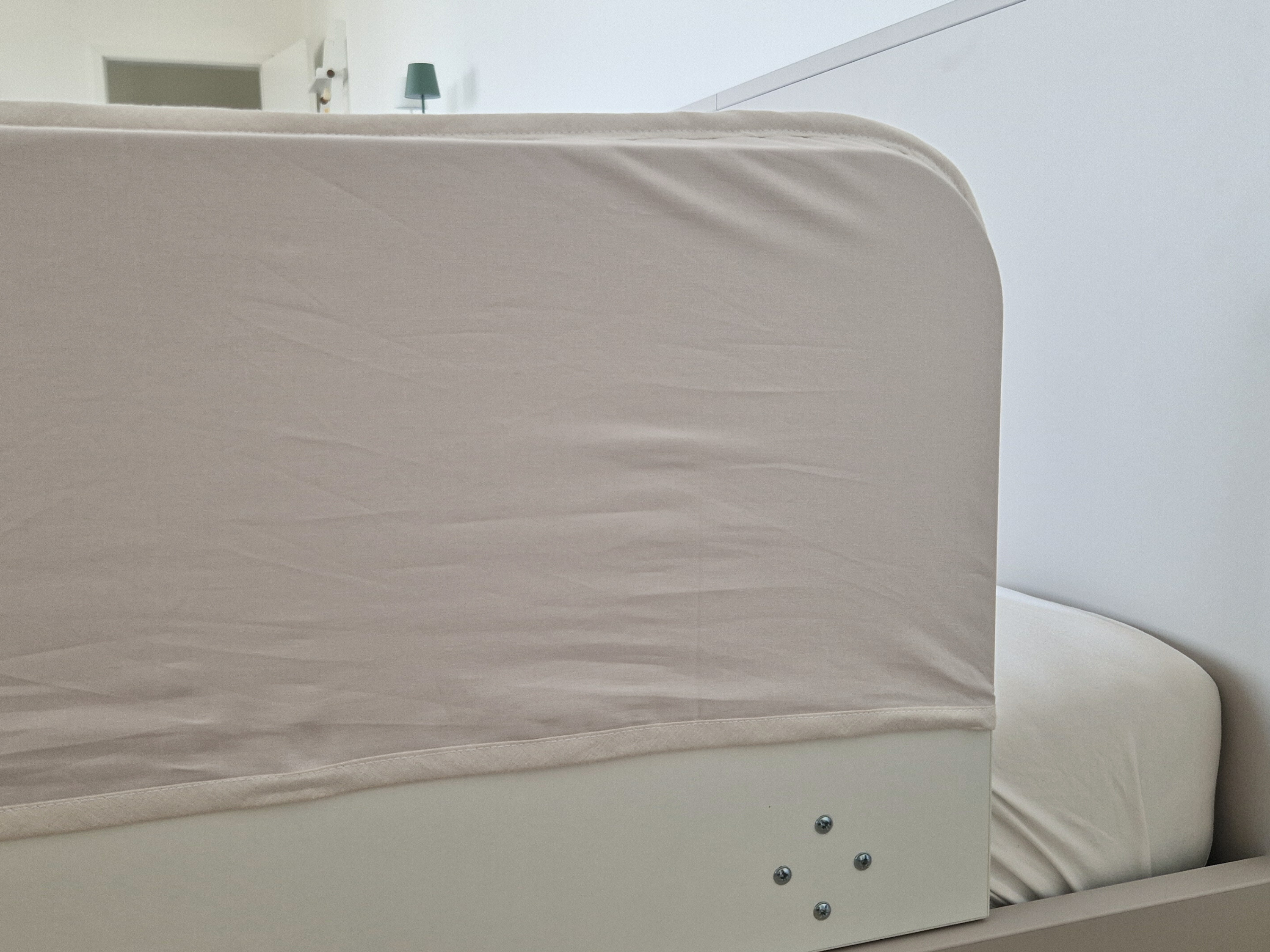 Polster "Mandelbeige - Kaschmirgrau" für den Rausfallschutz