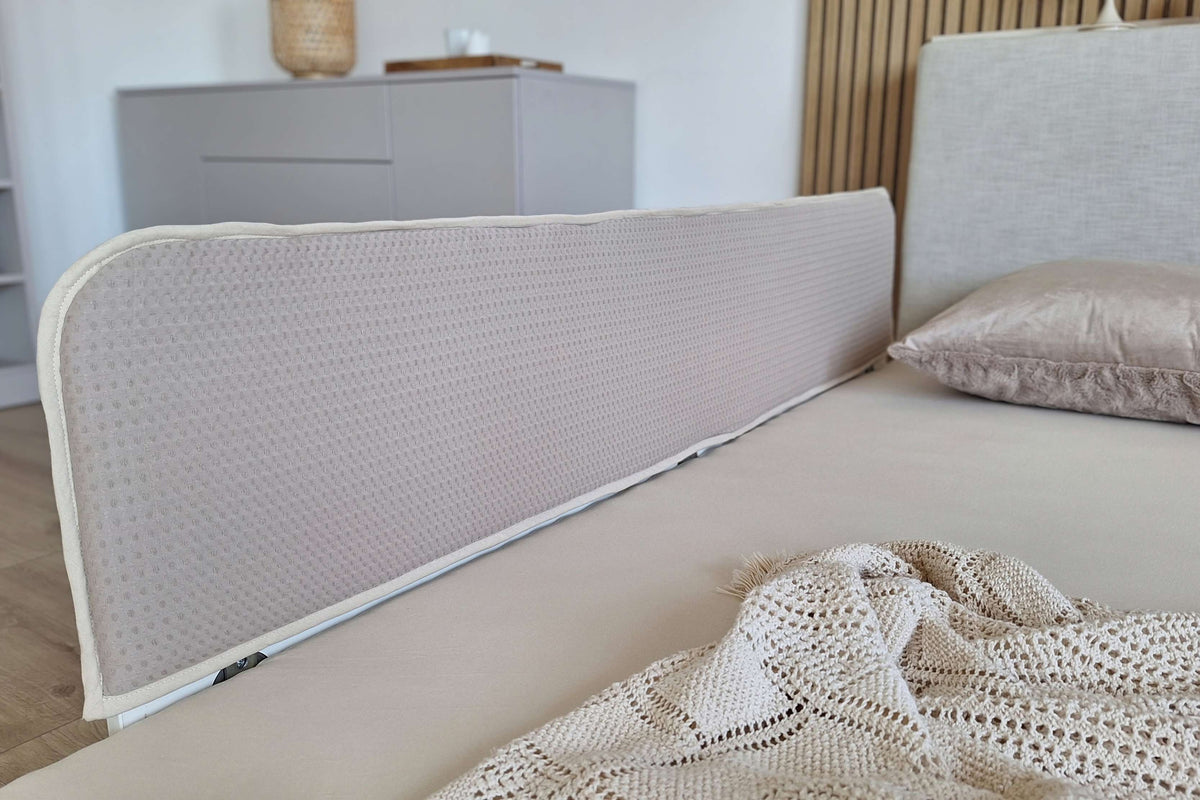 'Almond beige / Cashmere grey' Cover for Liegewiese Bed Rail