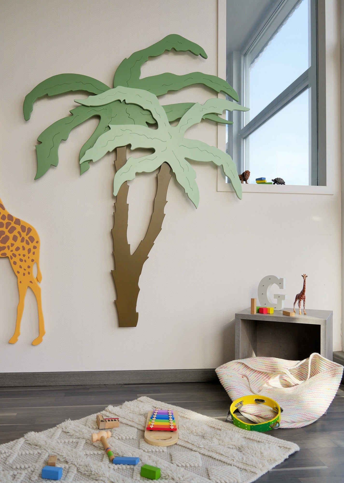 Wanddekoration Palme | Kinderzimmerdeko