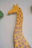 Hals der "Giraffe" als Wanddekoration