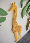 Wandbild "Giraffe" schräg von oben