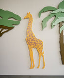 Wanddeko "Giraffe" als Wandbild