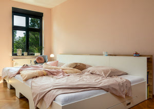 Liegewiese Familienbett Salvia mit Erweiterungsset zu 4 Schlafplätzen erweitert