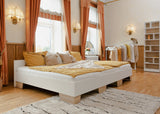Familienbett Malva in weiß 270*200 cm